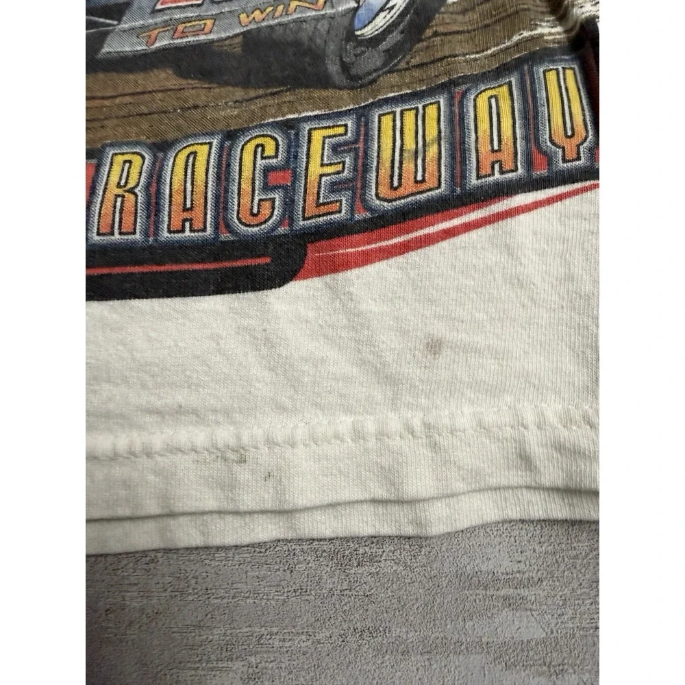 Signed Wes Hurst Memorial Central‎ Arizona Raceway Harley Davidson T-Shirt Youth